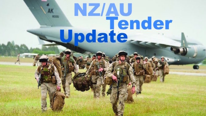 New Zealand government tender update